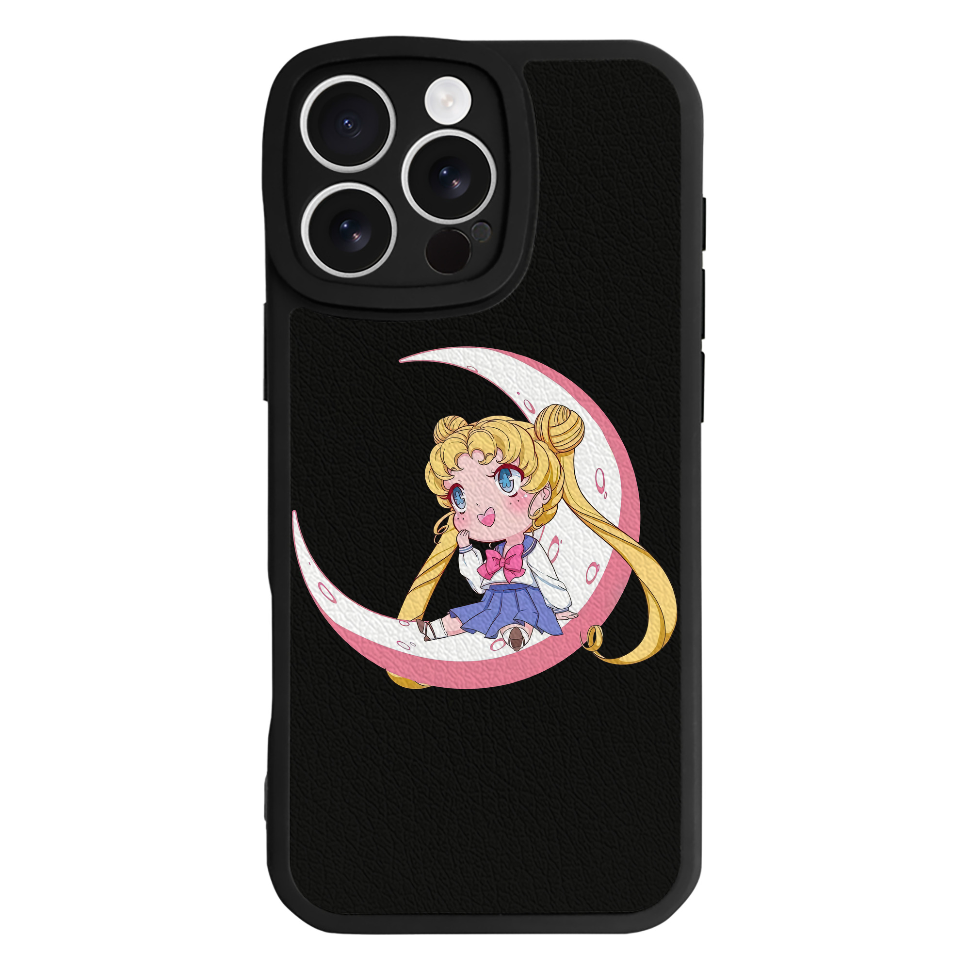 （画像用） 美少女戦士セーラームーン 愛野 美奈子 あいの みなこ Sailor Moon Aino Minako 【iPhone 16シリーズ対応】シリコンスマホケース（レザー調） 材質：シリコン